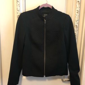 Black cropped jacket